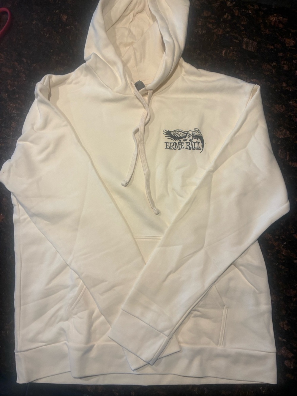 Men's Earnie  Ball Cream Pullover Hoodie